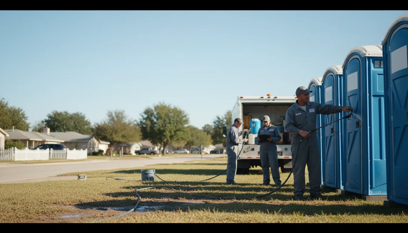 Long-Term Portable Toilet Rental in Ida Grove, IA near me
